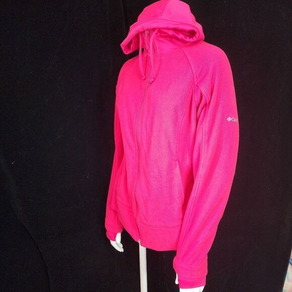 Columbia Pink Hooded Jacket (S) - Picture 1 of 5